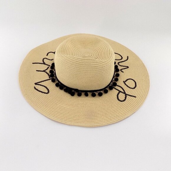 August Hat Company Wide Brim Floppy UPF 50+ Sun Protection Summer Beachy Beach - Picture 7 of 7